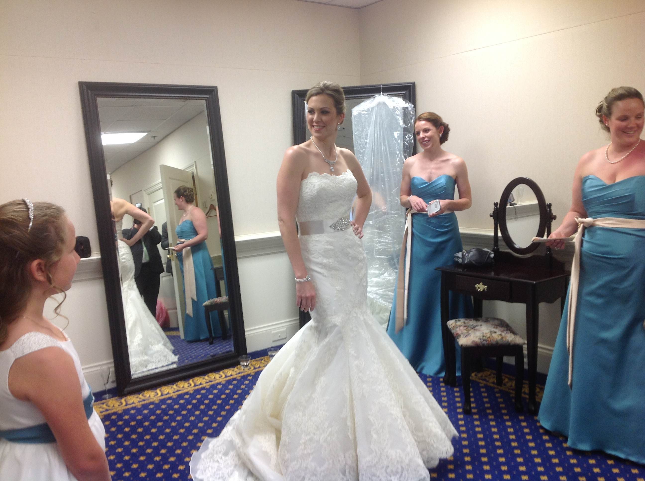 Melissa’s Wedding day May 26,2013